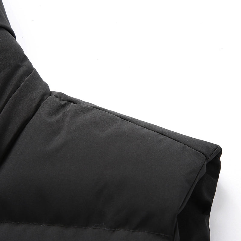 Intelligent Dual Control Unisex Heated Vest with Detachable Hood 11 Heating Zones USB Electric Warm Winter Sleeveless Zipper Waistcoat for Men Women
