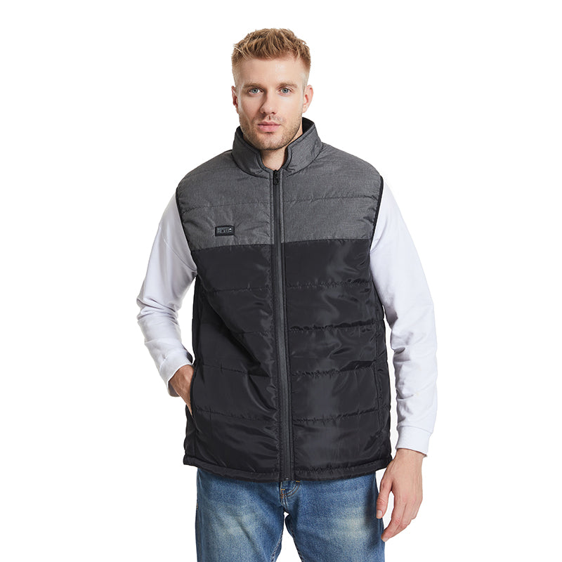 Dual Control 11 Heating Areas Heated Vests for Men Women Motorcycle USB Rechargeable Electric Thermal Waistcoat with Zipper