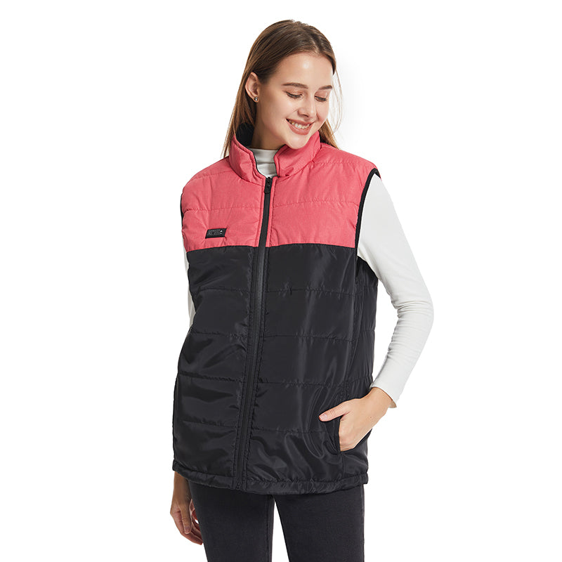 Dual Control 11 Heating Areas Heated Vests for Men Women Motorcycle USB Rechargeable Electric Thermal Waistcoat with Zipper