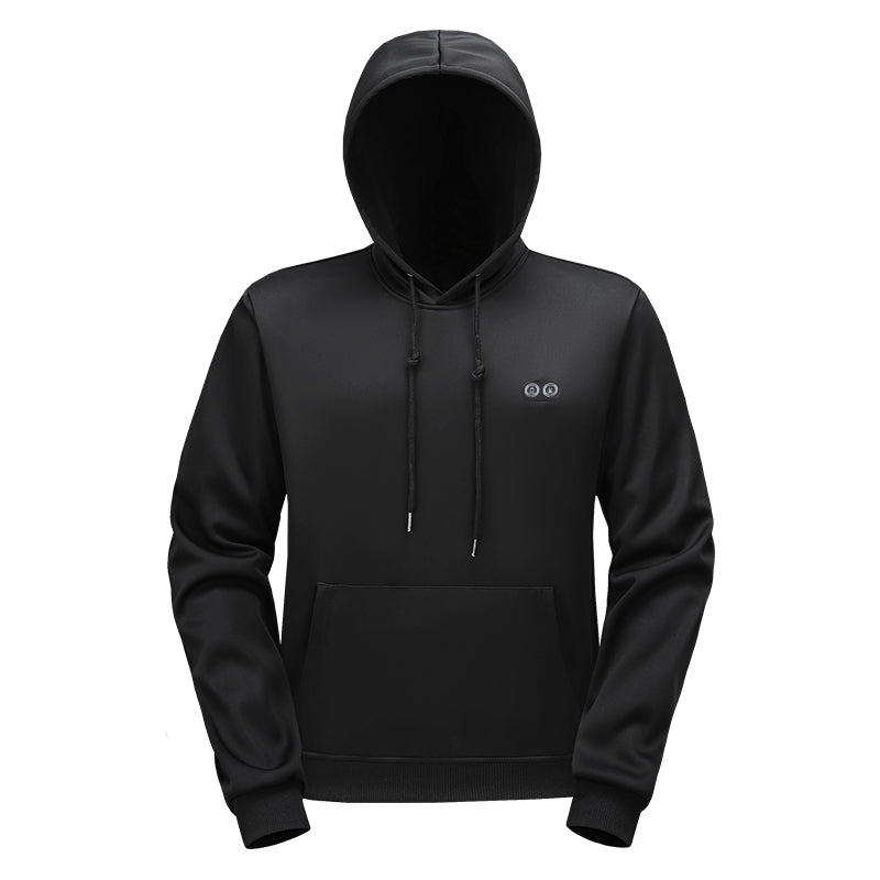 Electric Heated Hoodie for Men Women Dual Control 17 Areas Heating Fleece Lining Warm Hooded Sweatshirt
