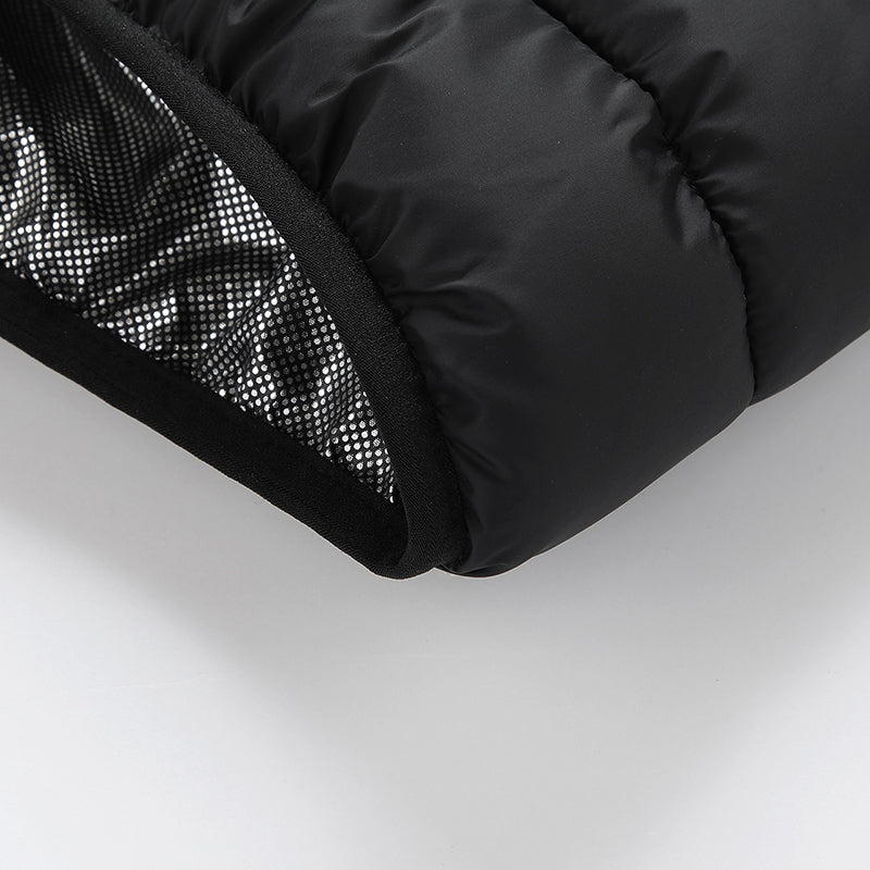 Single Temp-controller 4 Heating Zones Heated Jacket for Men Women Windproof Long Sleeve USB Charging Heating Quilted Outerwear with Hood
