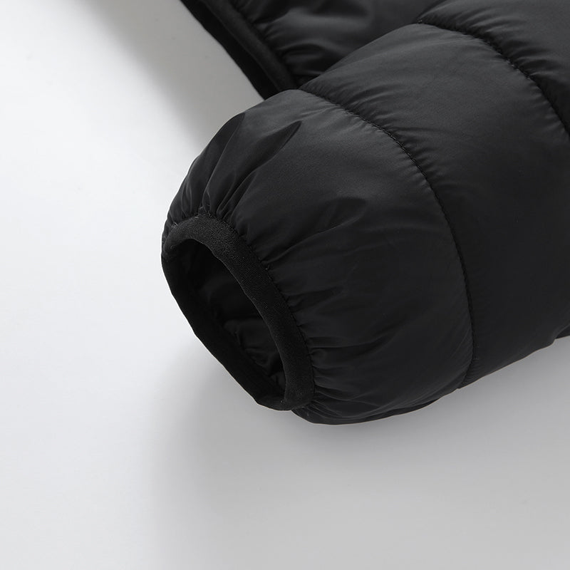 Single Temp-controller 4 Heating Zones Heated Jacket for Men Women Windproof Long Sleeve USB Charging Heating Quilted Outerwear with Hood