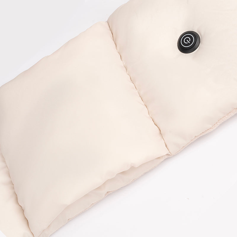 120X20CM Winter Smart USB Heated Neck Warmer Scarf for Women Men 3 Level Temperature Control Button Adjust Warm Hot Therapy Neck Heating Pad