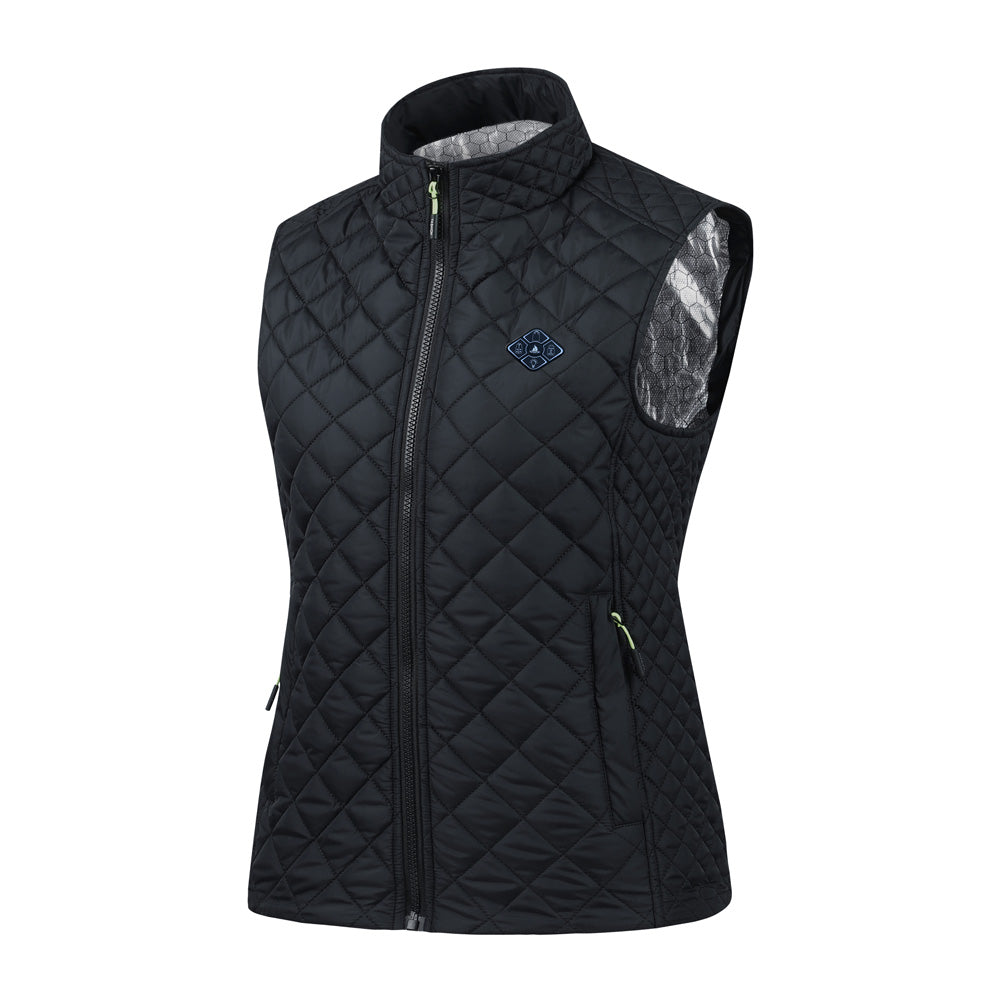 Women's Heated Waistcoat 21-zone Electric Heating Zones Rechargeable Sleeveless Thermal Insulated Vest