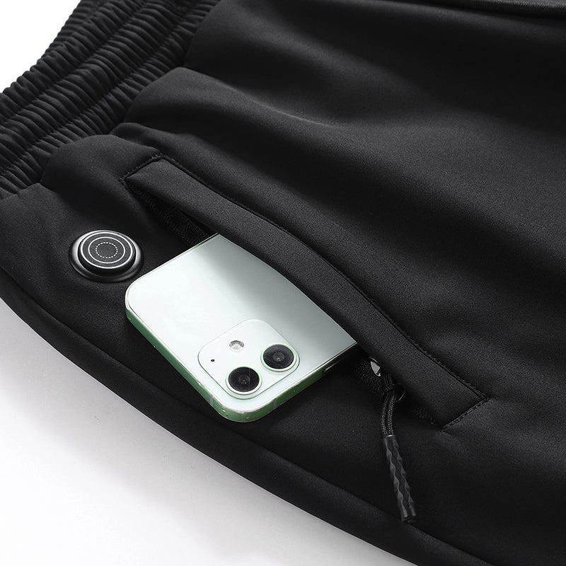 Heated Casual Trousers for Men Women Outdoor Hunting Winter Warm Snow Pants Electric USB 12 Heating Zones