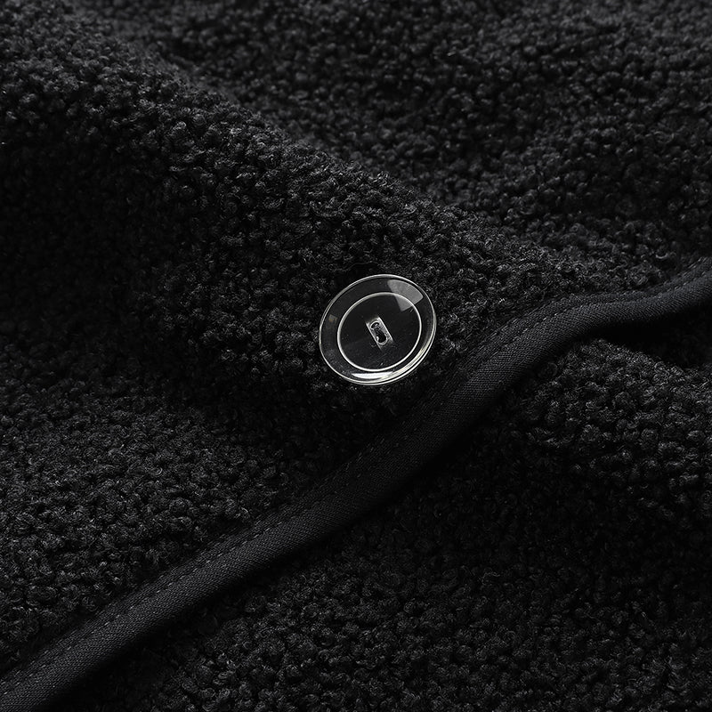 Fleece Heated Vest for Men Women 16 Heating Zones 3 Adjustable Temperature USB Rechargeable Electric Body Warmer