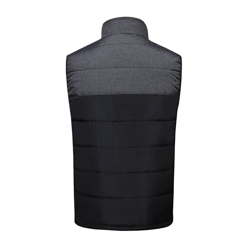 Dual Control 11 Heating Areas Heated Vests for Men Women Motorcycle USB Rechargeable Electric Thermal Waistcoat with Zipper