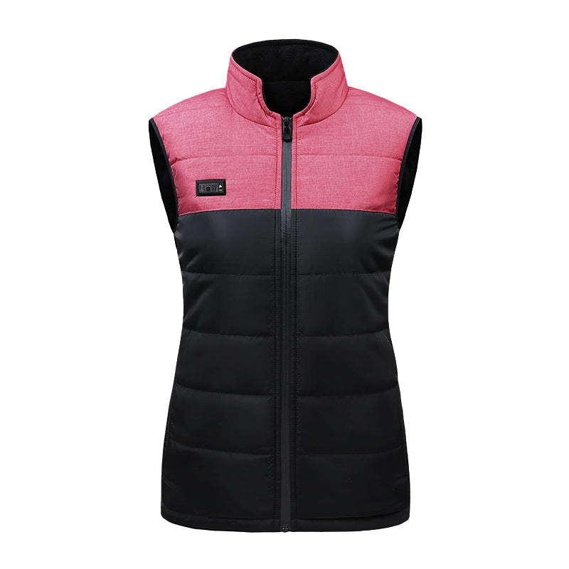 Dual Control 11 Heating Areas Heated Vests for Men Women Motorcycle USB Rechargeable Electric Thermal Waistcoat with Zipper
