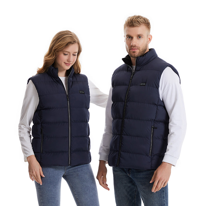 4 Control 26 Carbon Fiber Heating Pads Heated Gilet for Men Women 3 Heat Adjustable Electric USB Charging Winter Warm Heated Body Warmer