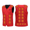 24 Heating Areas Smart Temperature Control Heated Vests for Men Women V-Neck USB Infrared 3 Levels of Temperature Thermal Winter