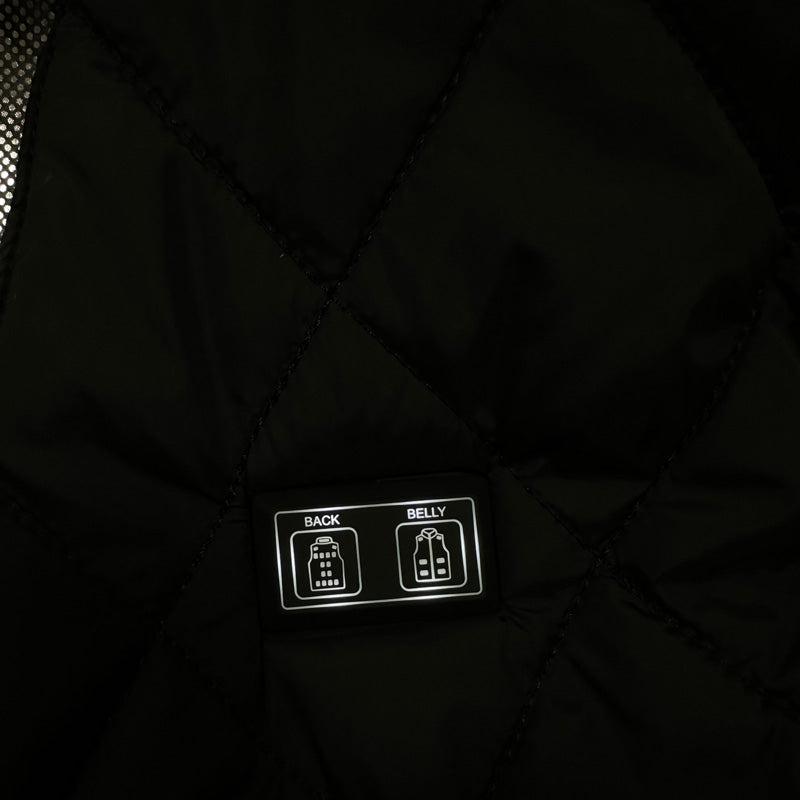 16 Places Zones Heated V-neck Vest for Men USB Charging 3 Gears Thermal Electric Heating Waistcoat for Outdoor
