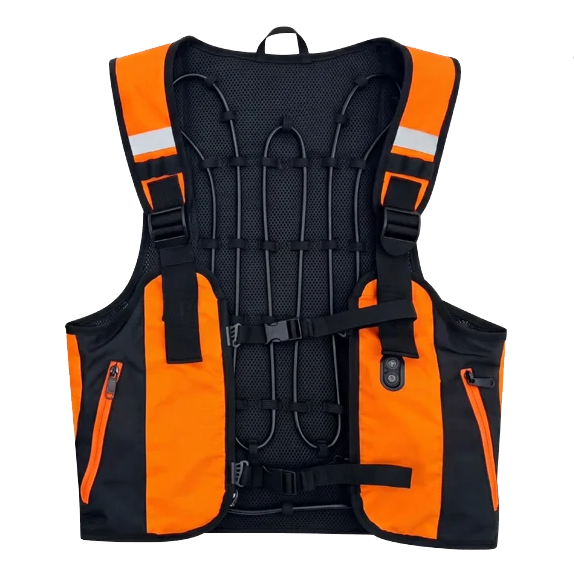 orange safety cooling vest