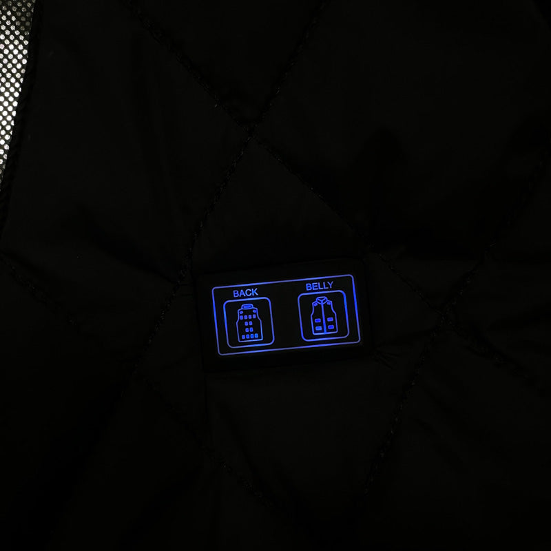 16 Places Zones Heated V-neck Vest for Men USB Charging 3 Gears Thermal Electric Heating Waistcoat for Outdoor